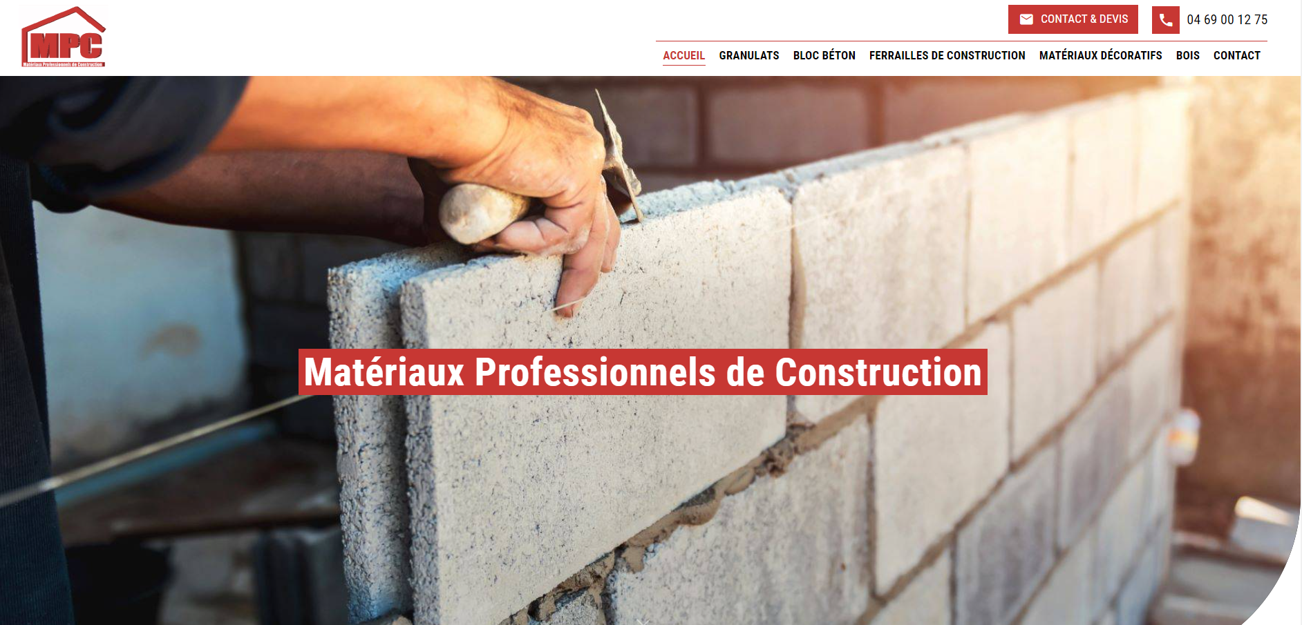 Matériaux professionnels de construction vers Istres
