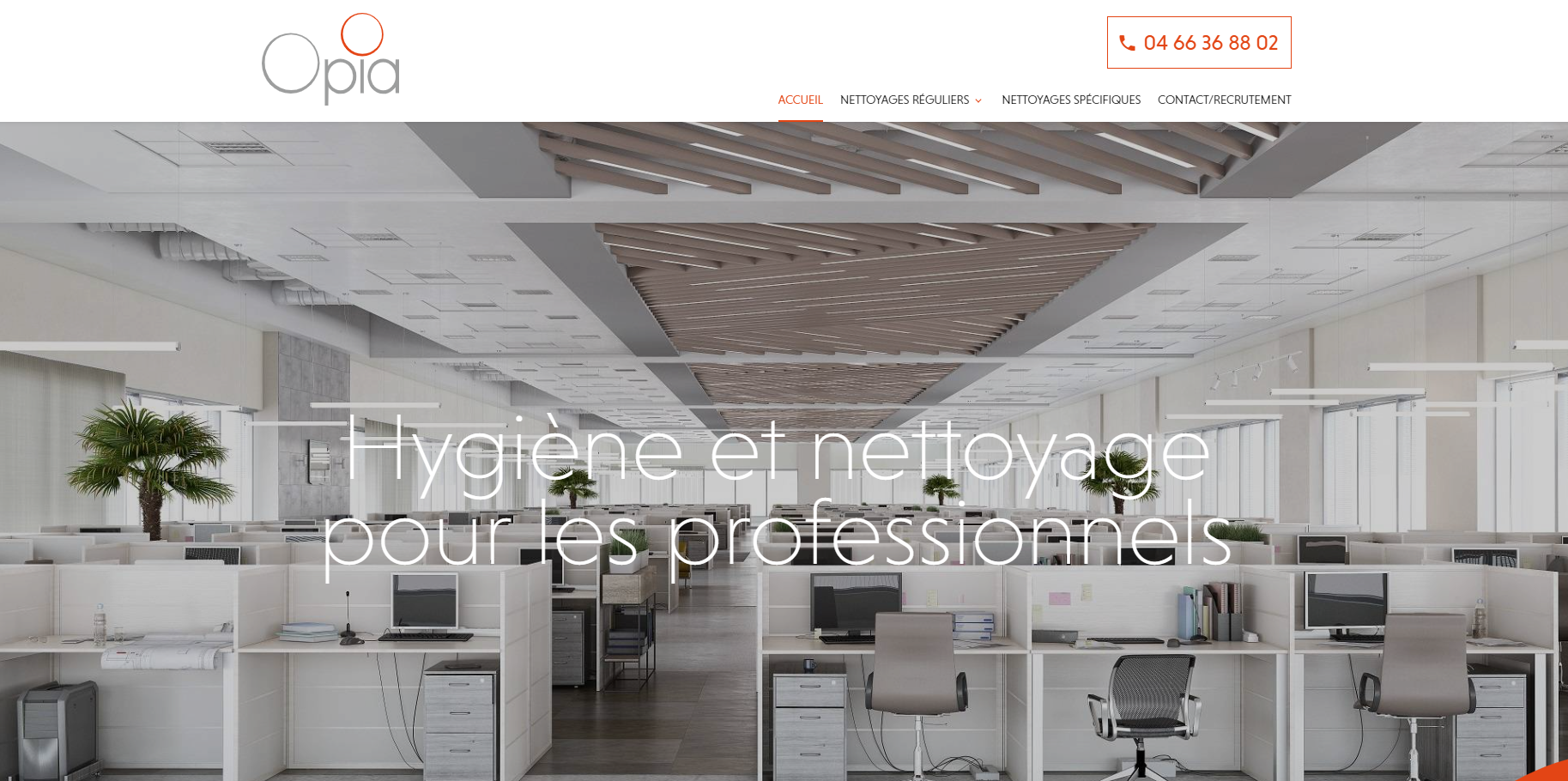 Prestation de nettoyage industriel à Nîmes et Montpellier - OPIA Propreté ® 