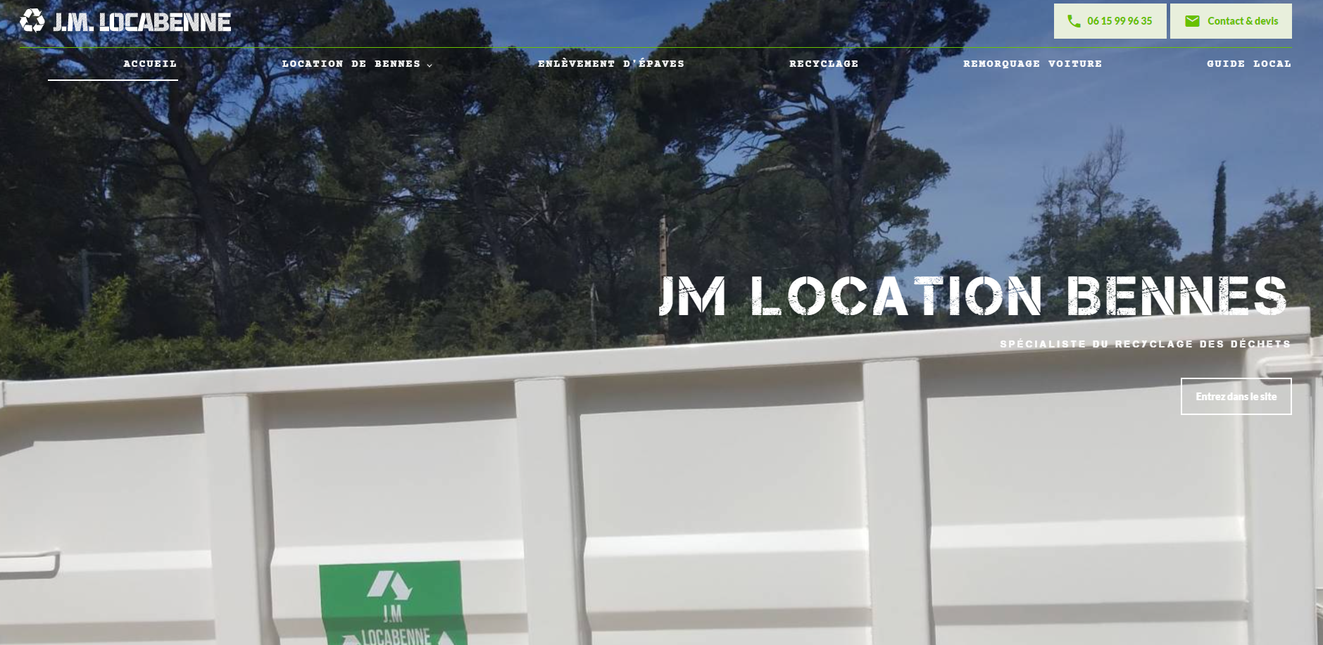 Besoin de louer une benne à déchets à Toulon ou sa région ? 