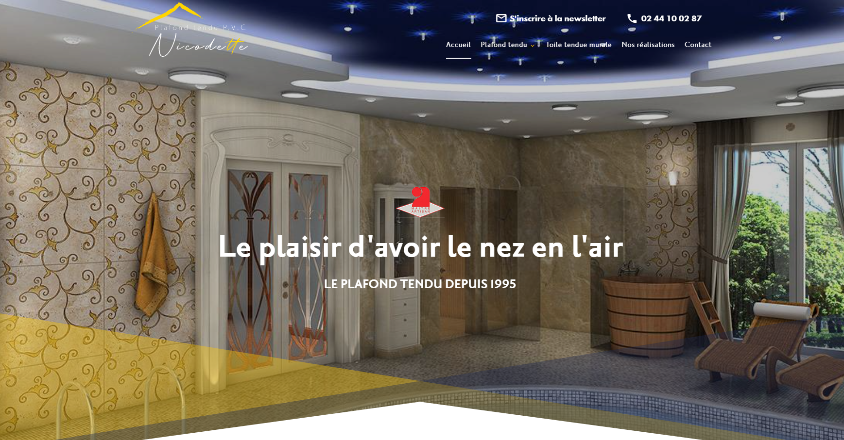 Vous cherchez une solution rapide et efficace pour refaire votre plafond ?