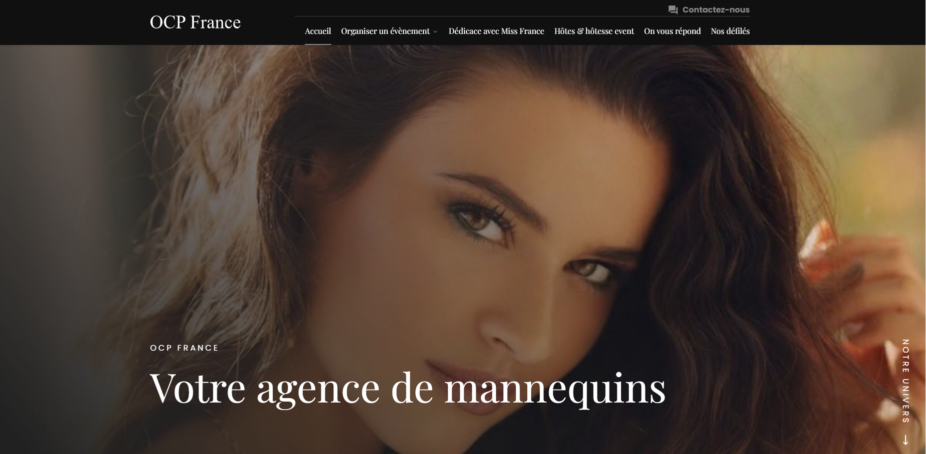 Votre agence de mannequin France entière spécialisée dans l'organisation d'évènements mode