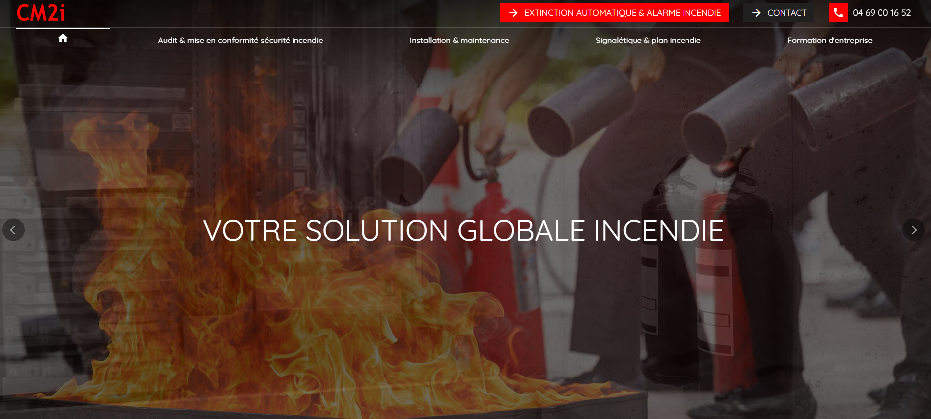 Contrôle et installation d'extincteurs dans les entreprises de Lyon et sa région