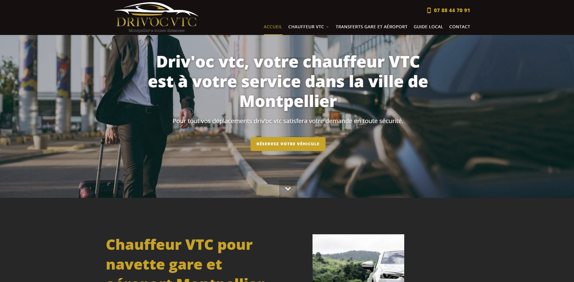 Trouver un chauffeur VTC sur Montpellier pour un transfert gare aéroport