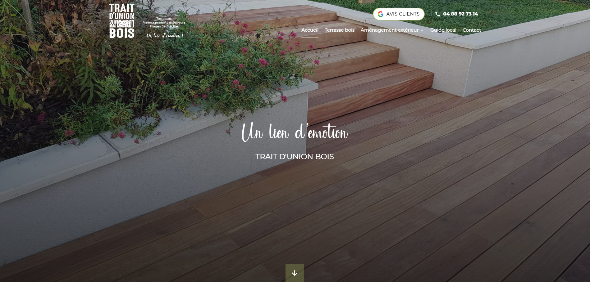 Construction de terrasse bois Craponne