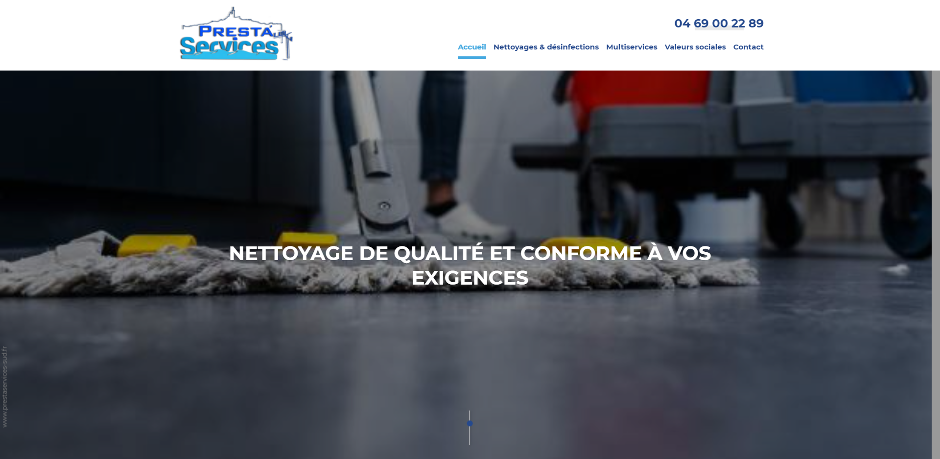 Société de nettoyage et de désinfections pour entreprises et chantiers à Marseille - Presta Services