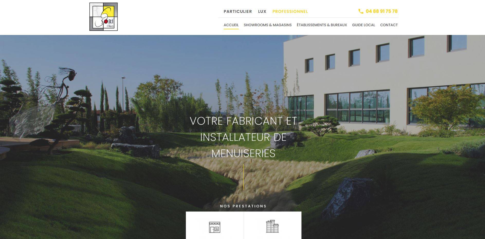 Sori, entreprise d'installation de menuiseries