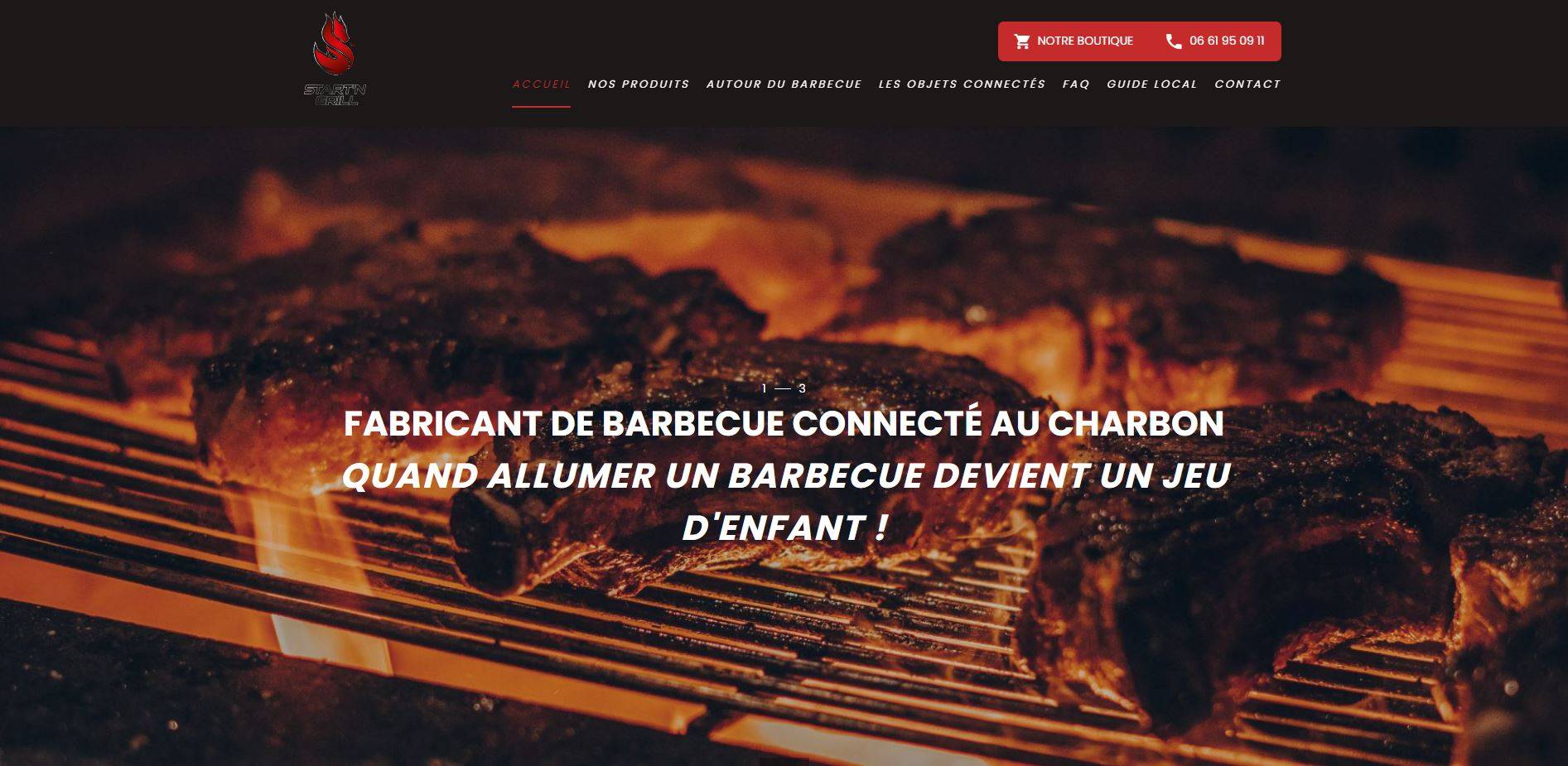 fabricant barbecue charbon connecté