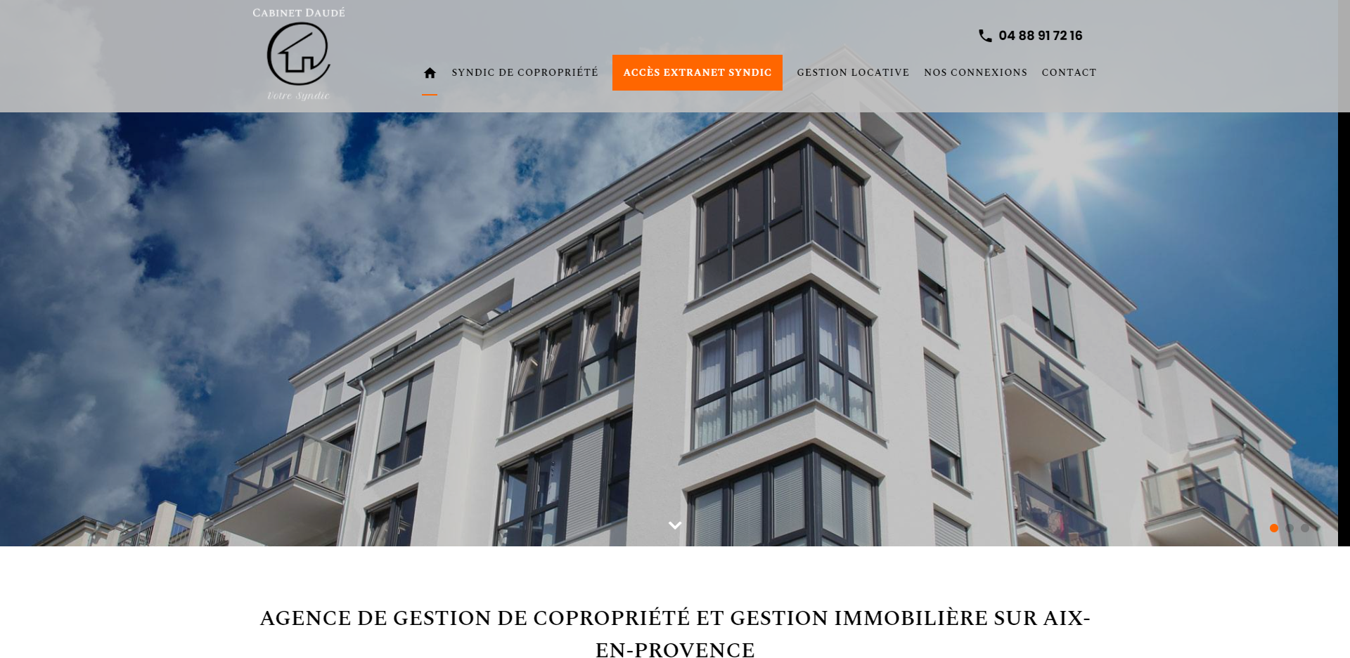 Administrateur de biens immobiliers à Aix en Provence - Cabinet Daudé