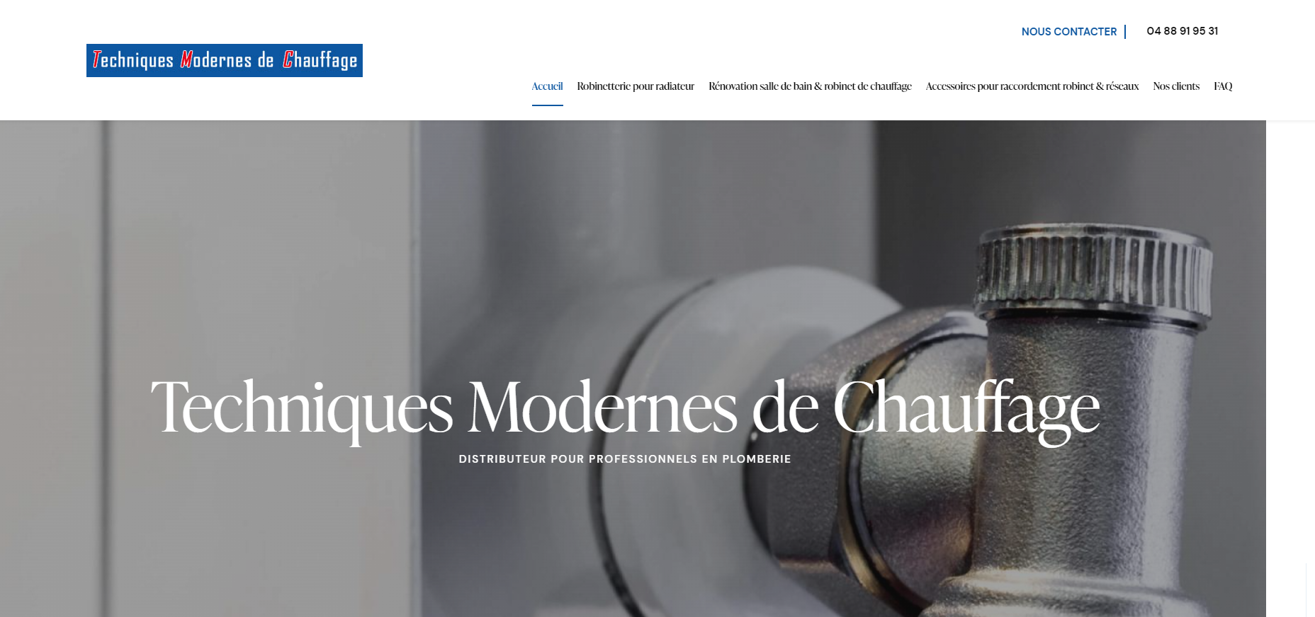 Vente de robinets 