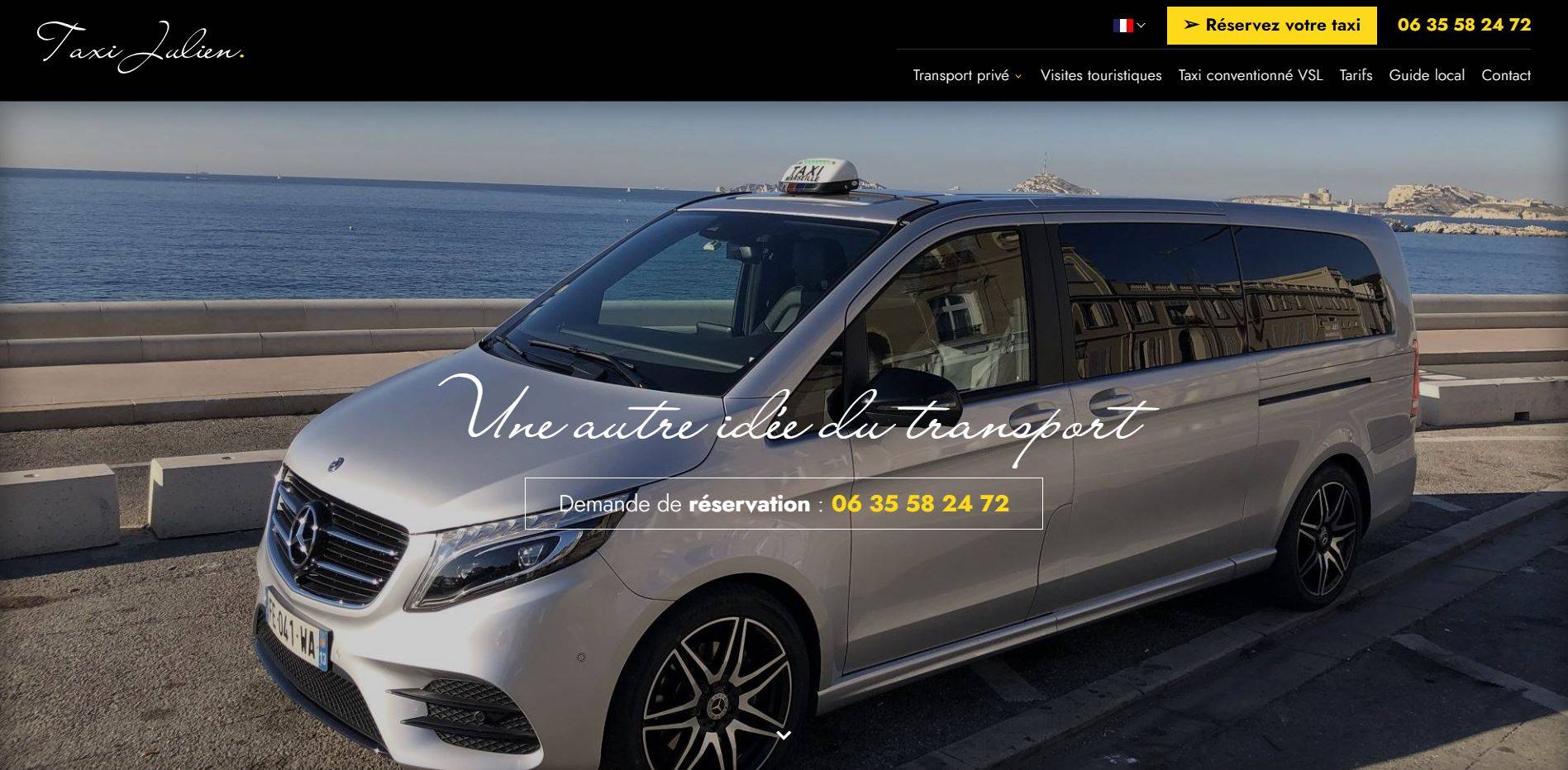Réservation taxi aéroport ou gare Marseille