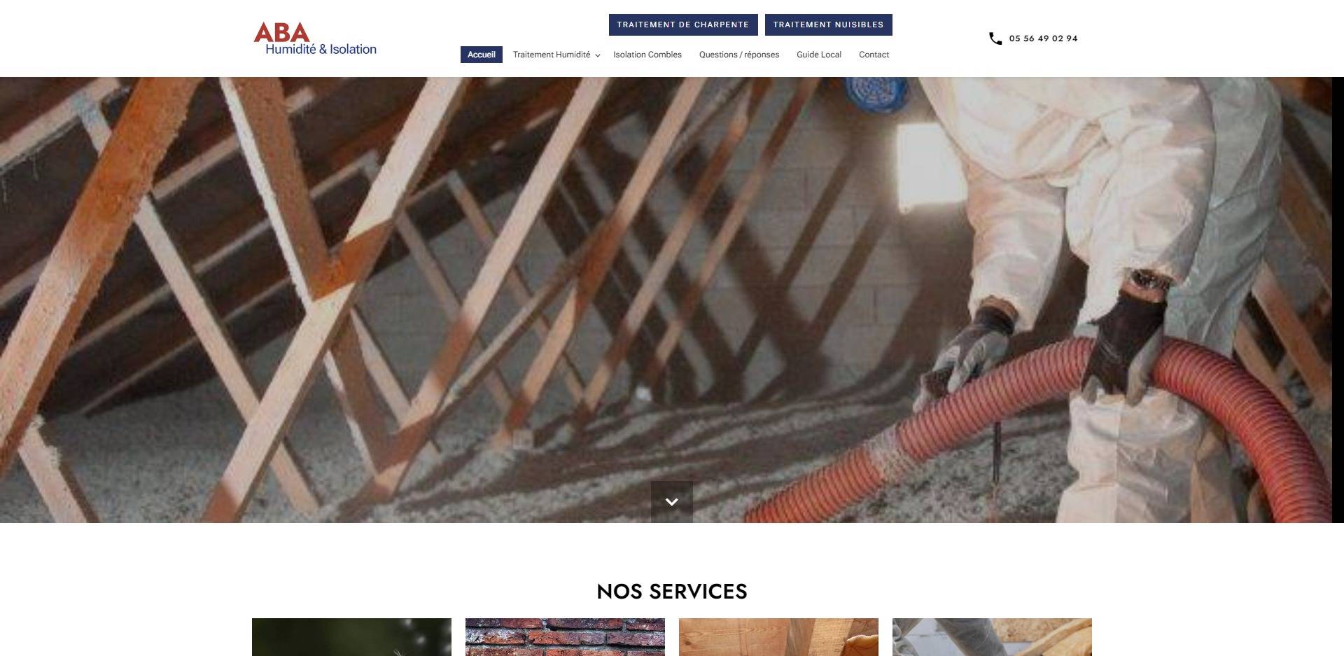 Entreprise spécialisée dans l'isolation des combles et dans le traitement de l'humidité à Bordeaux