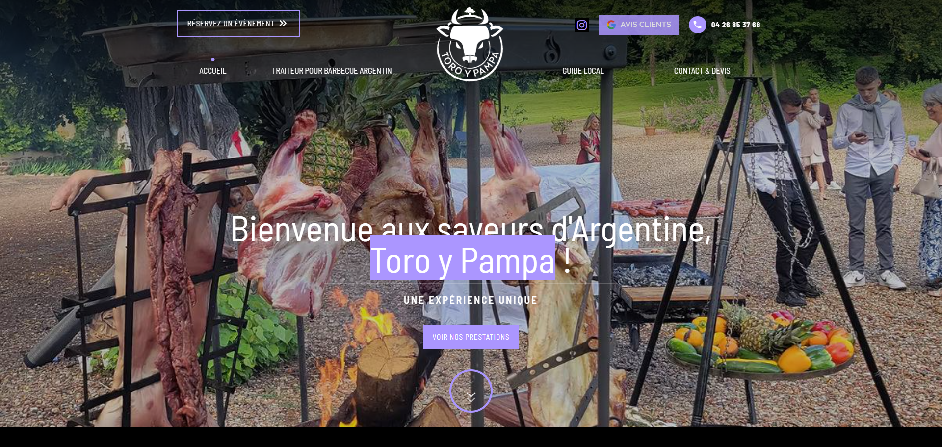 Spécialiste du BBQ Signature et traiteur argentin près de Lyon – Toro y Pampa