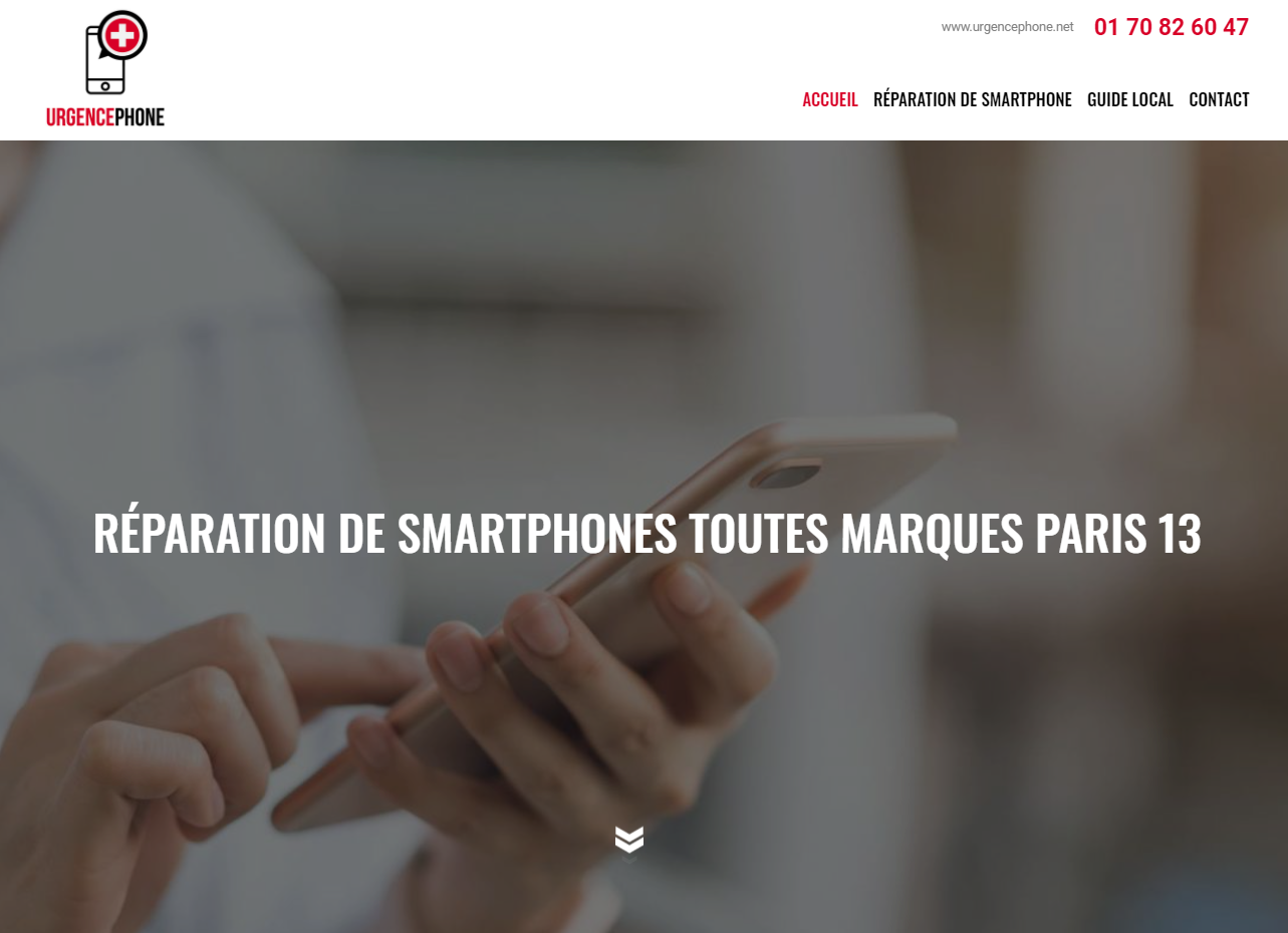 Boutique spécialisée dans la vente et la réparation de smartphones à Paris 75013