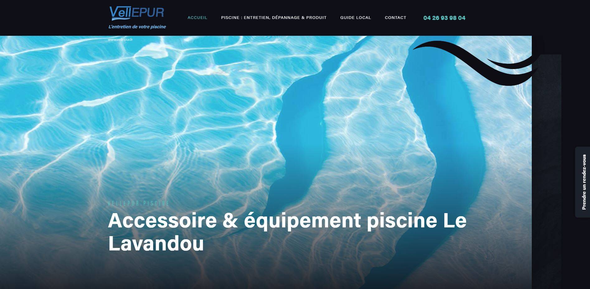 Où acheter des accessoires et produits pour entretien de piscine sur Le Lavandou ? - VELLEPUR