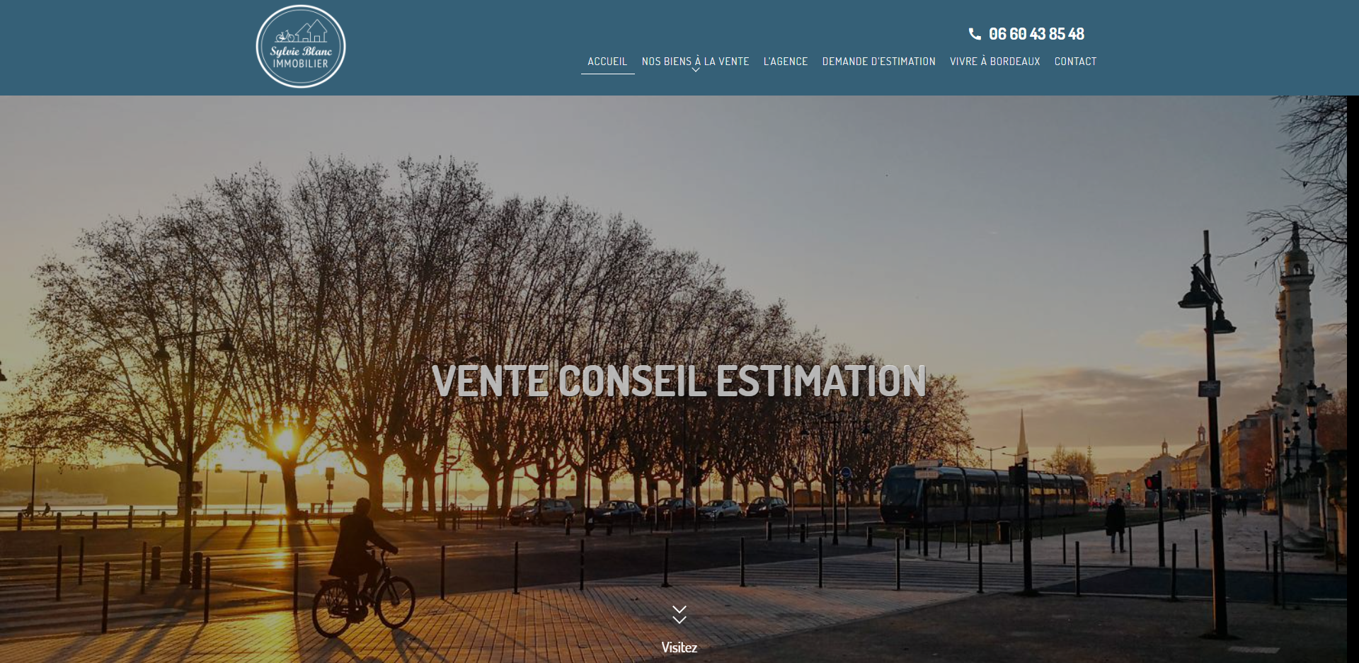 Vente d'appartement avec terrasse à Bordeaux - Sylvie Blanc Immobilier