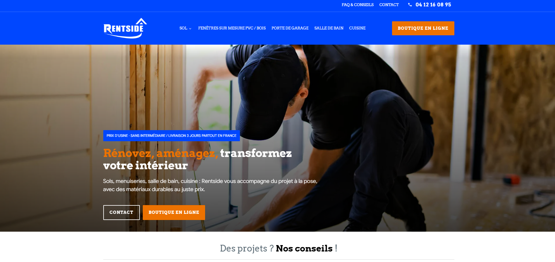 Vente de matériaux de rénovation Clermont-Ferrand