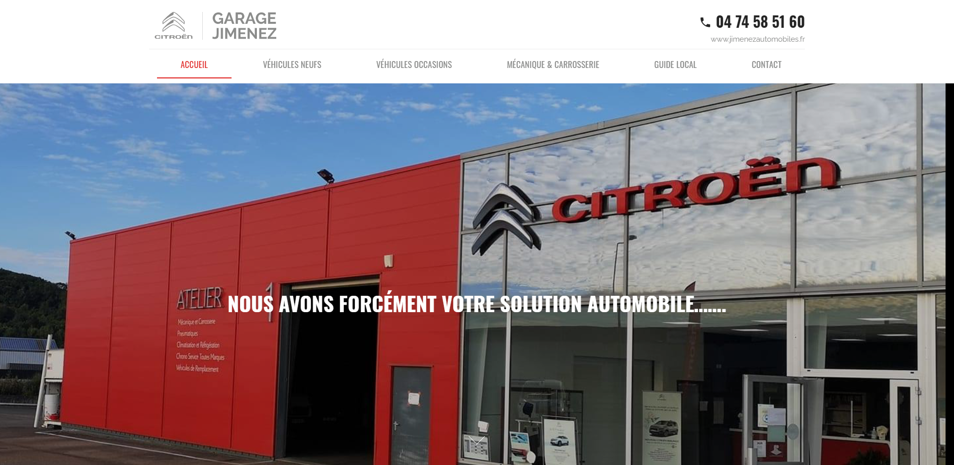 Où acheter une Citroën C5 Aircross près de Vienne ? - Garage Jimenez 