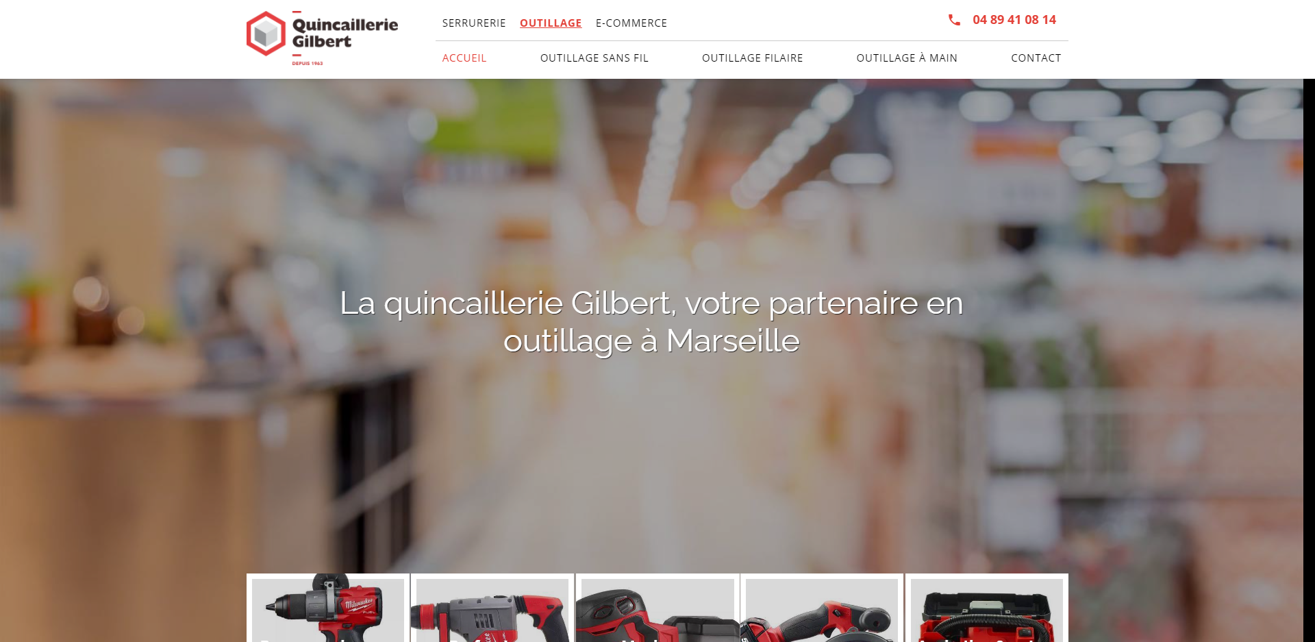 Où trouver un magasin d'outillage à Marseille ? - Quincaillerie Gilbert