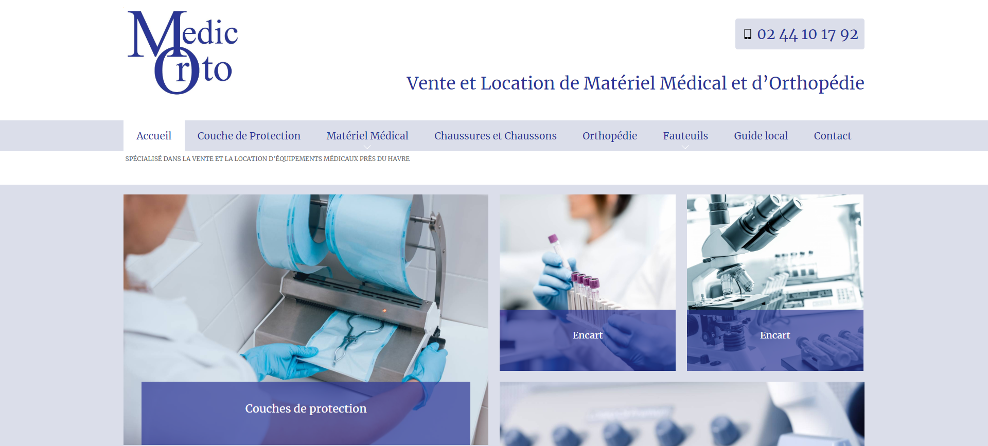 Où louer du matériel médicalisé et orthopédique dans Le Havre ? 
