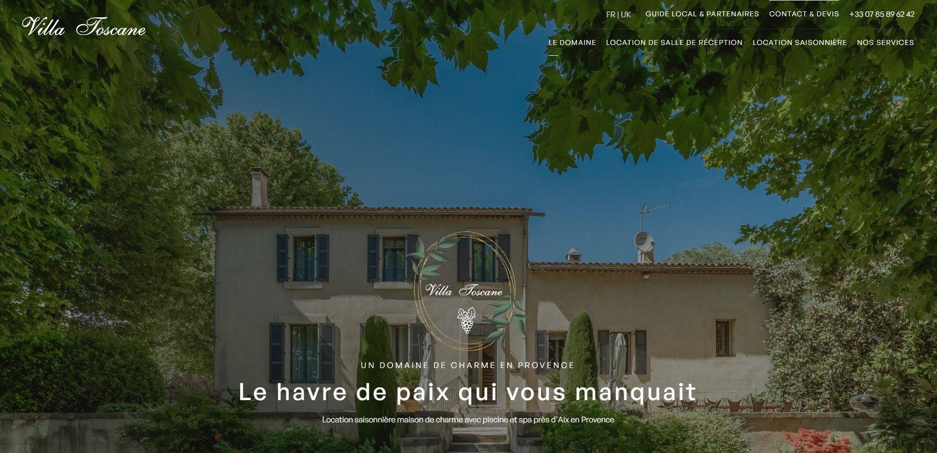 Location saisonnière proche Aix en Provence