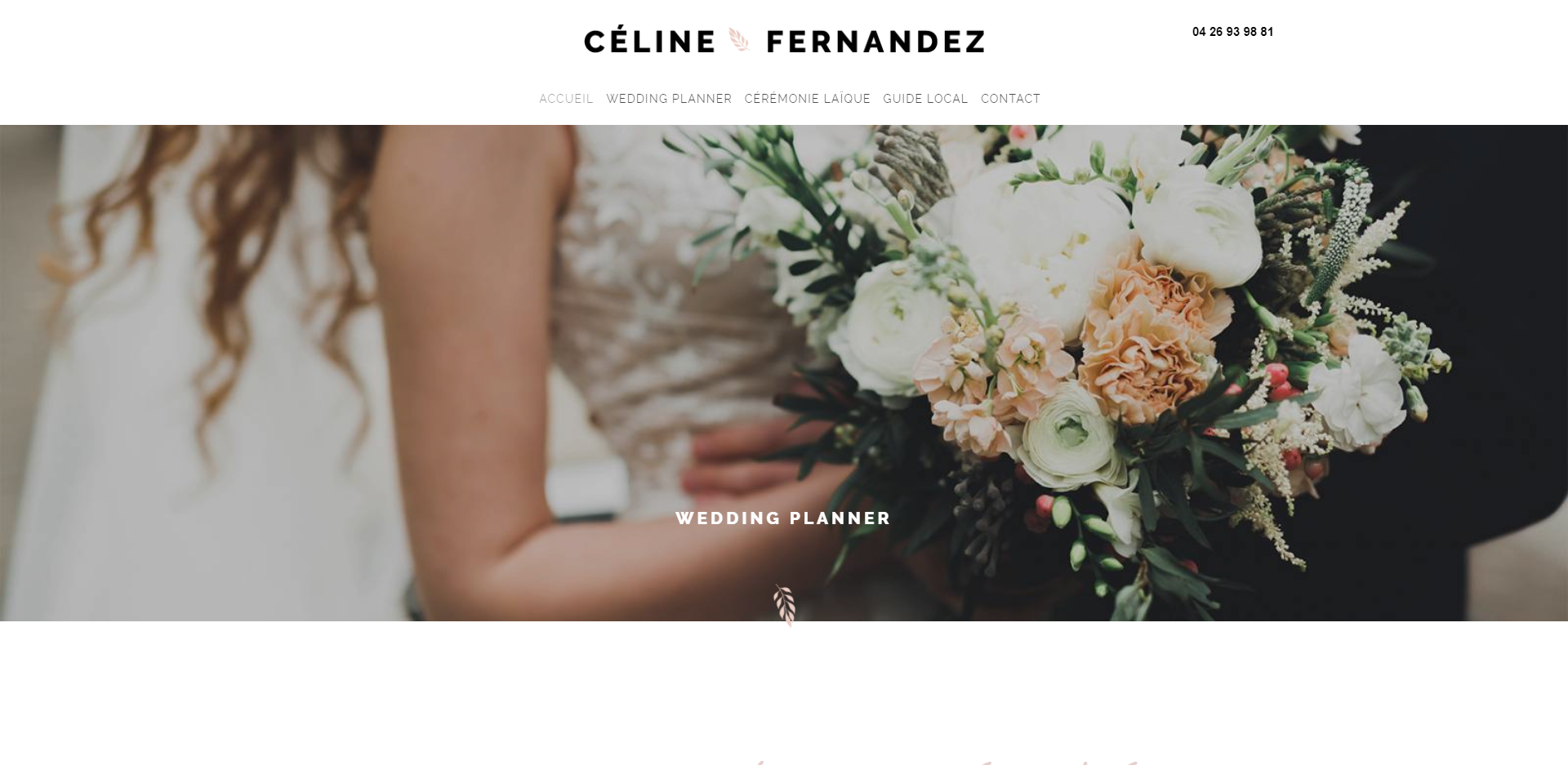Où trouver une wedding planner pour l'organisation d'un mariage dans la région PACA ? - Céline Fernandez 