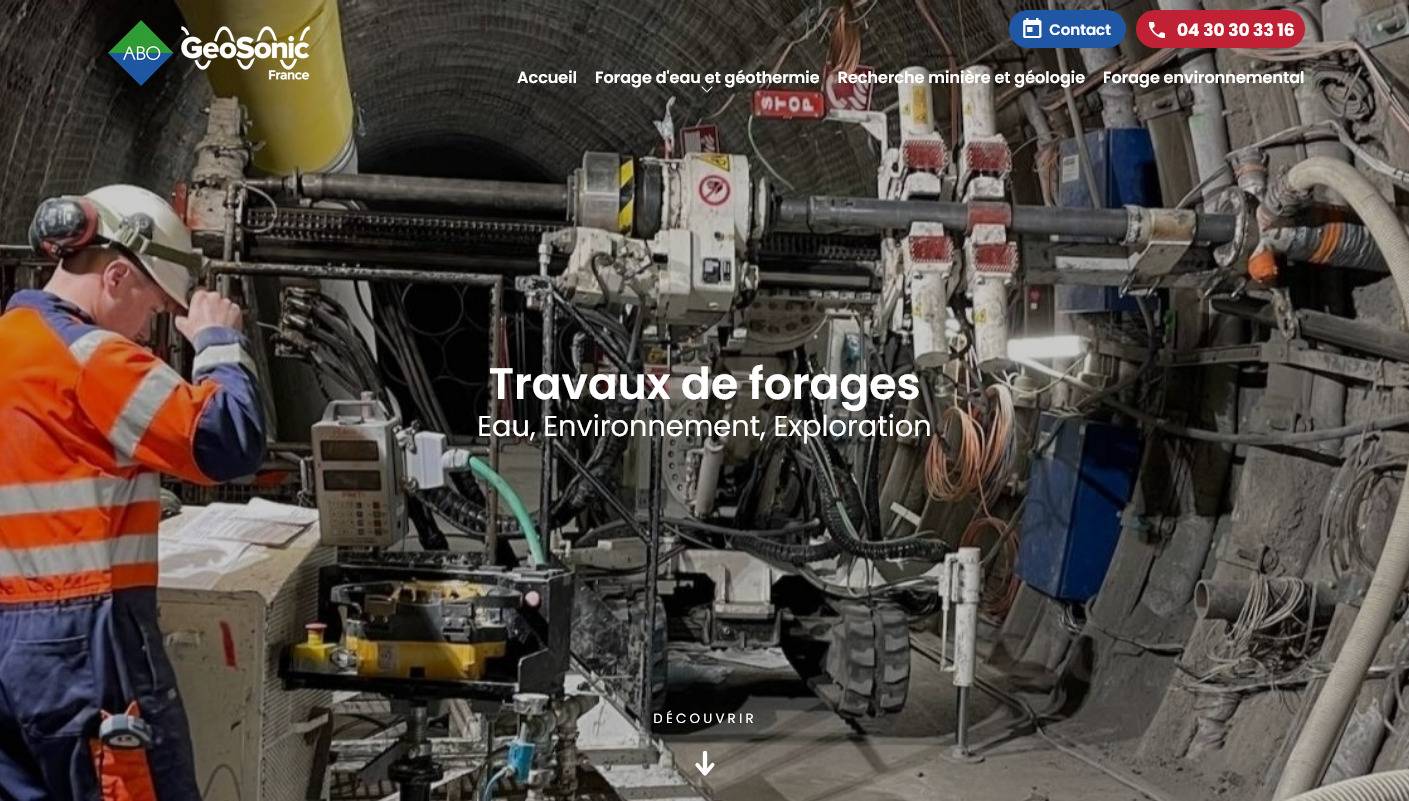 Recherche d’une entreprise de forage de puits pour particulier à Limoges - GeoSonic France