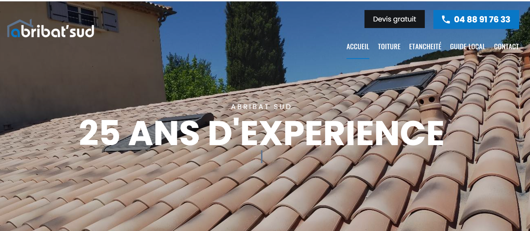 entreprise de couverture au muy