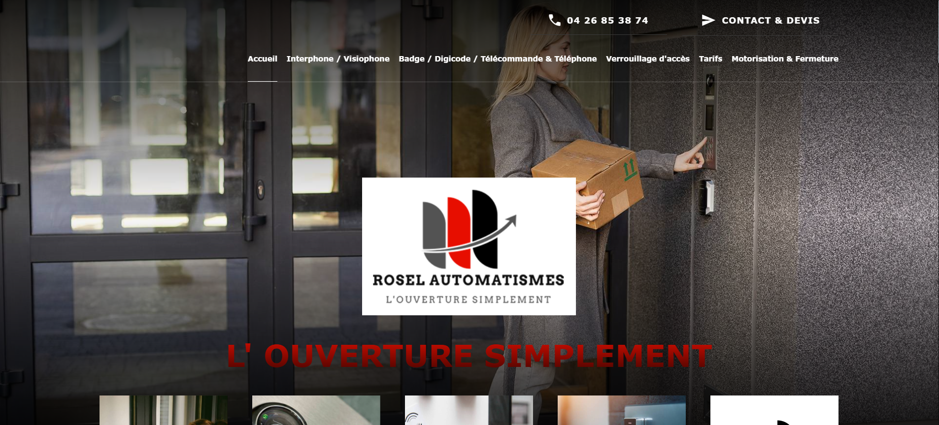 Installateur de contrôle d'accès sur Fayence et sa région - Rosel Automatismes