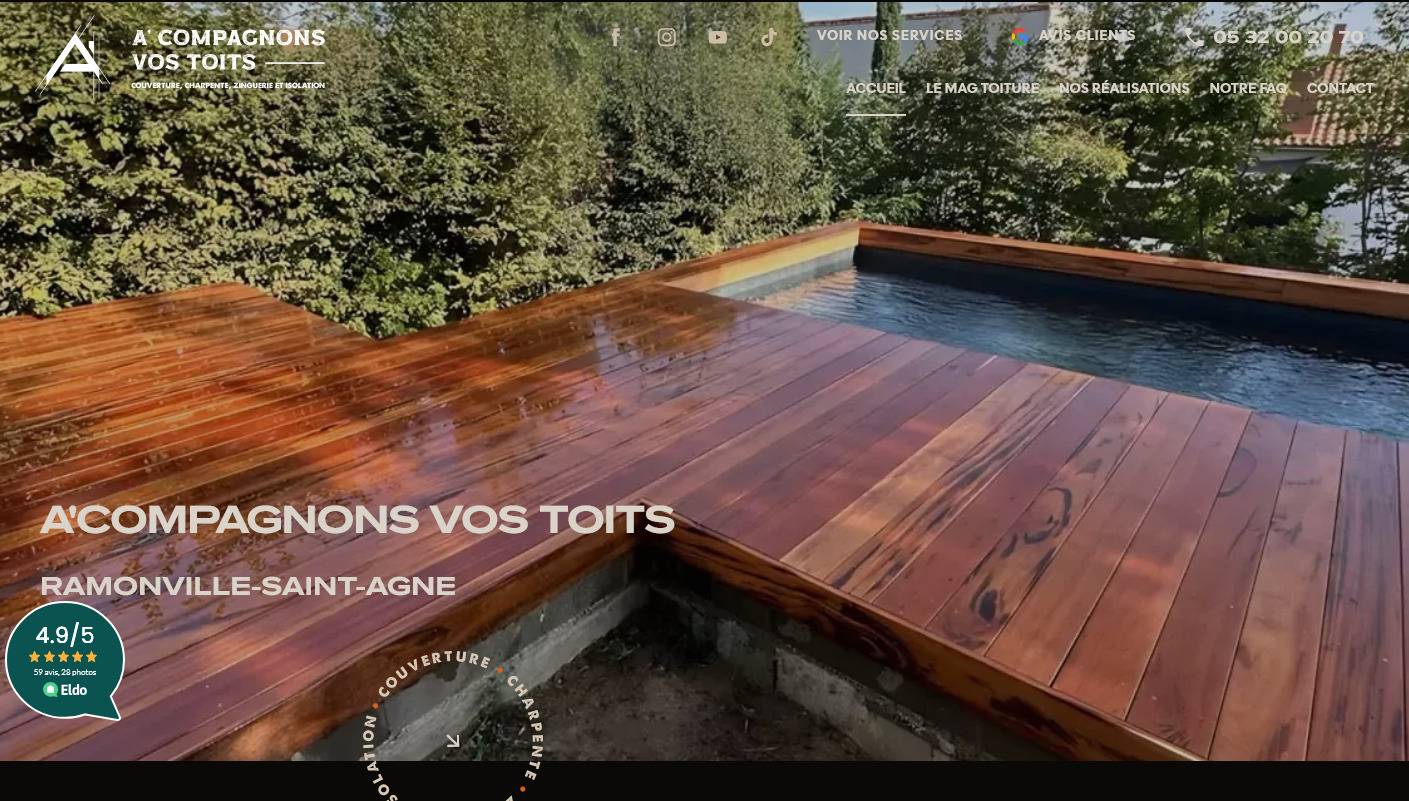 Comment rénover une toiture à Toulouse ? - A'Compagnons Vos Toits