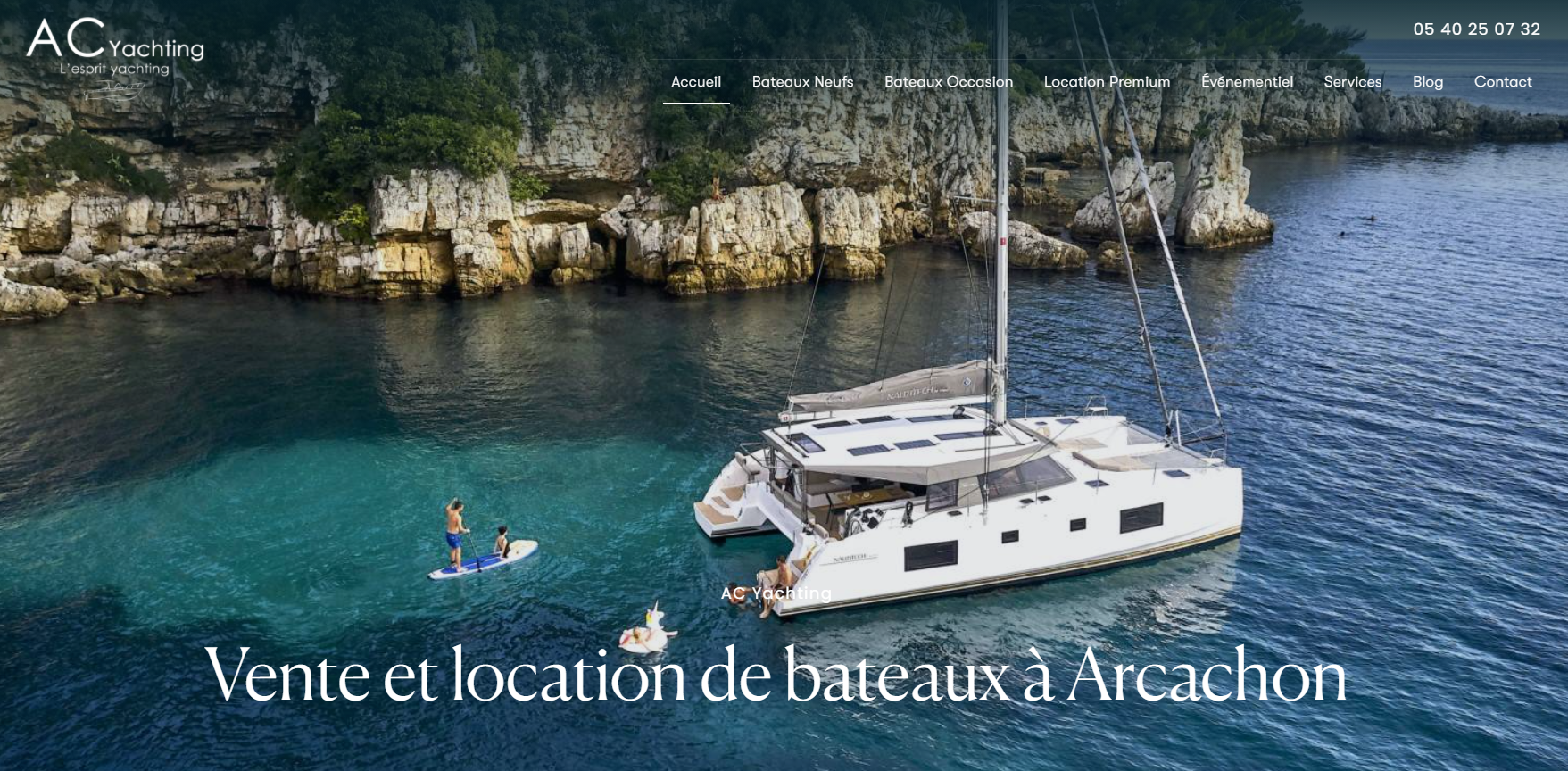 AC YACHTING vente et location de bateau bassin d'arcachon
