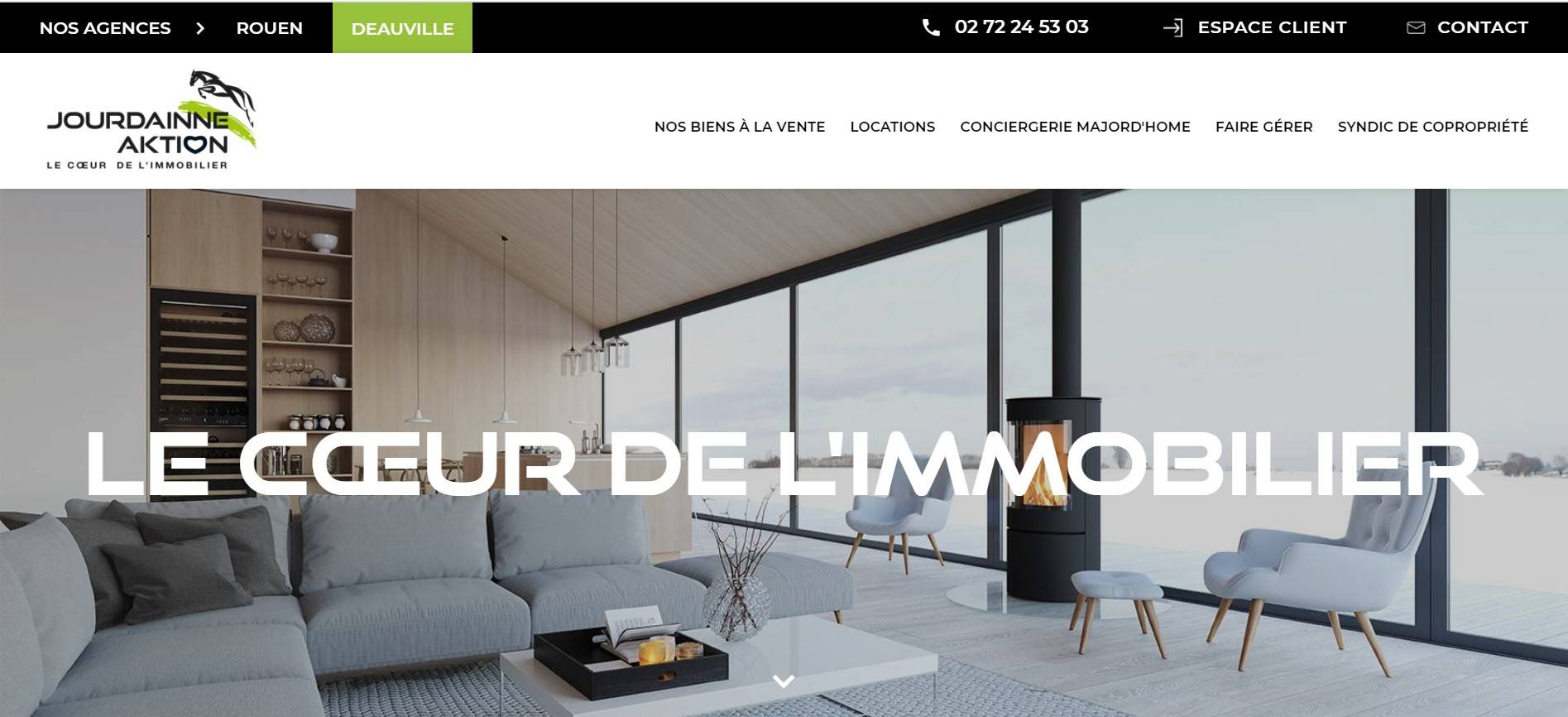 Agence immobiliere vente de biens immobilier Deauville 14800