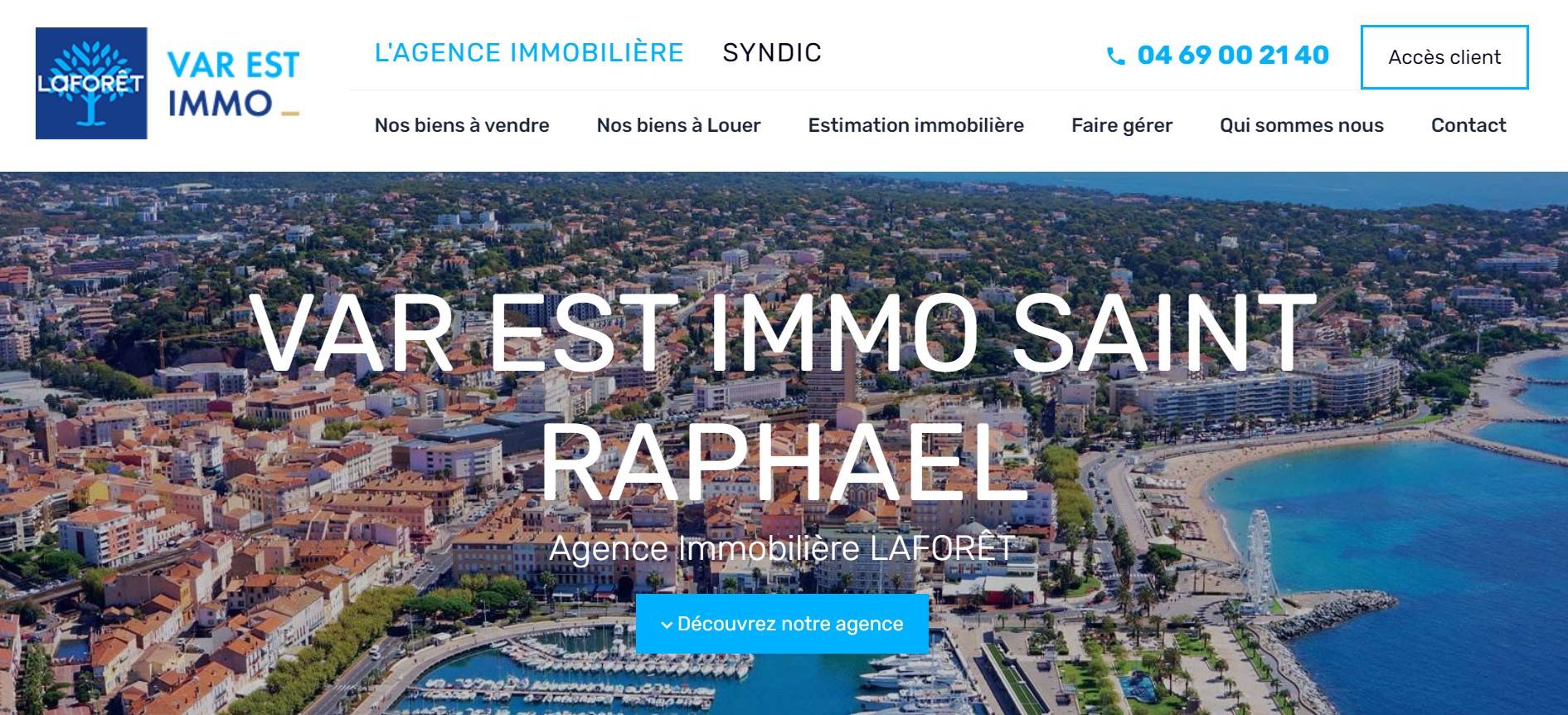 Agence immobilière à Fréjus et Saint Raphael dans le Var (83) 