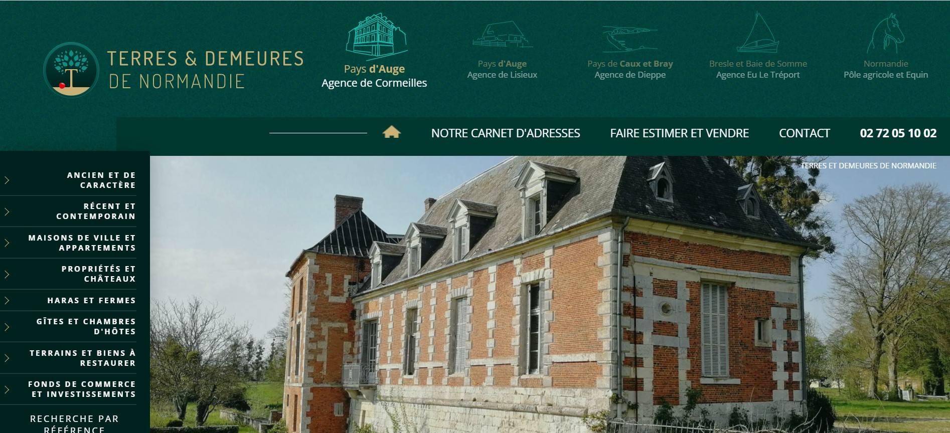 Maison de caractère et normandes à vendre 
