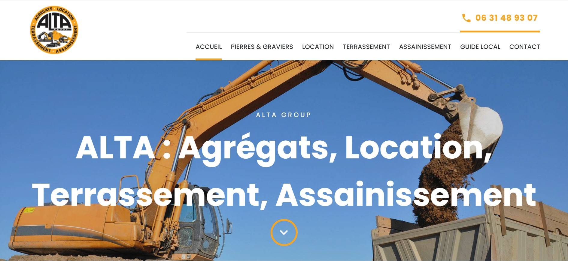 entreprise de terrassement et d'assainissement à Saint-Maximin 