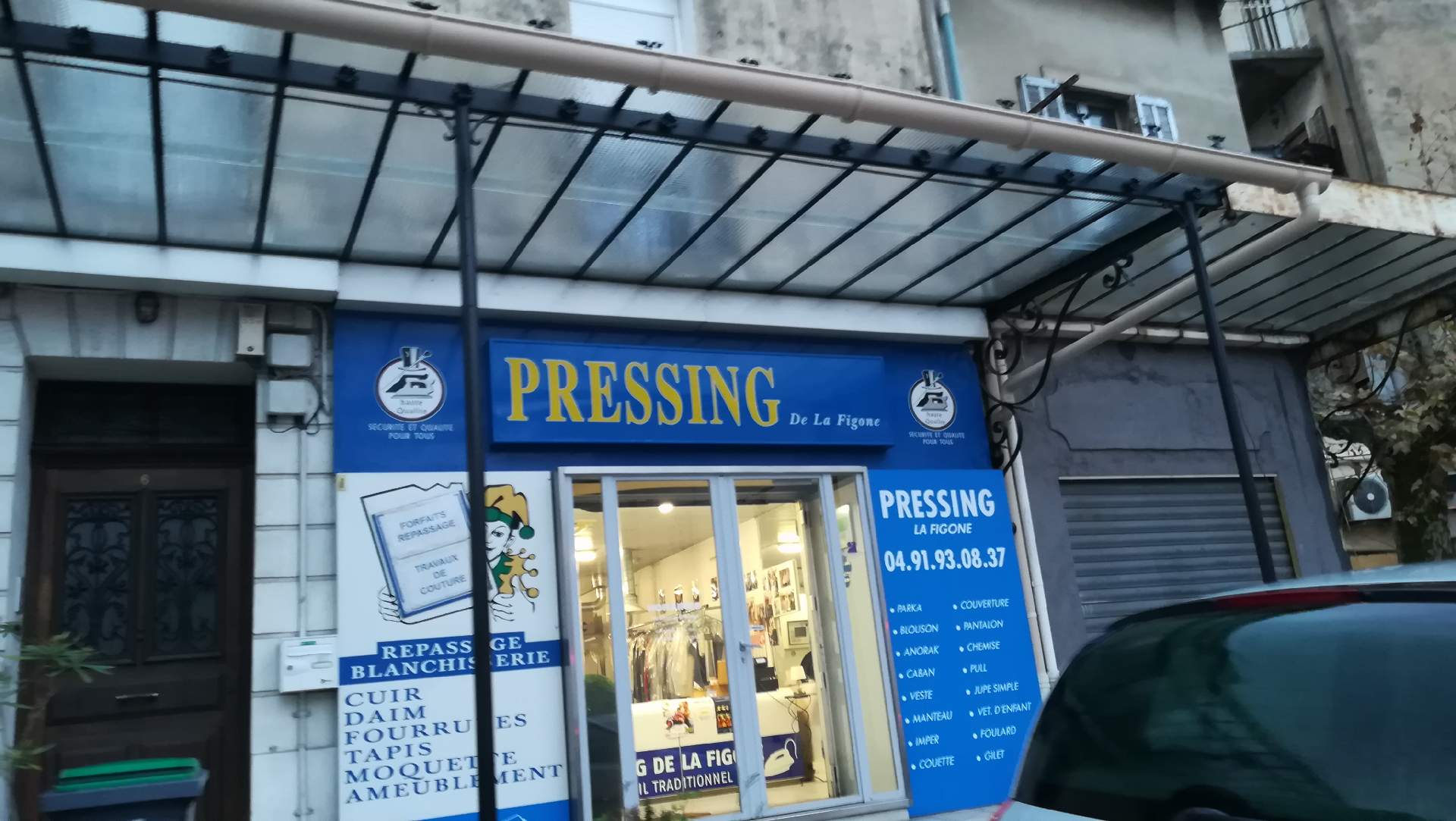 pressing Marseille 13012 pressing de la Figone