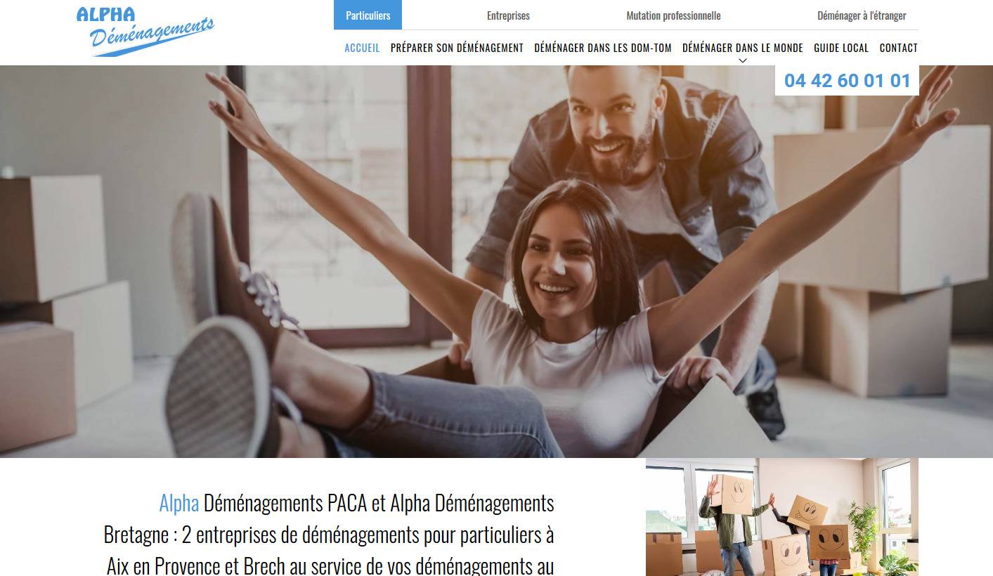 Déménager depuis la région PACA vers les DOM-TOM - Alpha Déménagement
