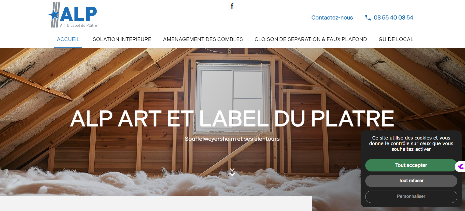 Entreprise RGE et Qualibat spécialisée dans l'isolation thermique et phonique à Strasbourg - Art & Label du Plâtre