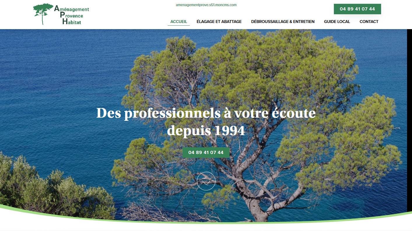 Elagage et abattage d'arbres sur Martigues - Aménagement Provence Habitat