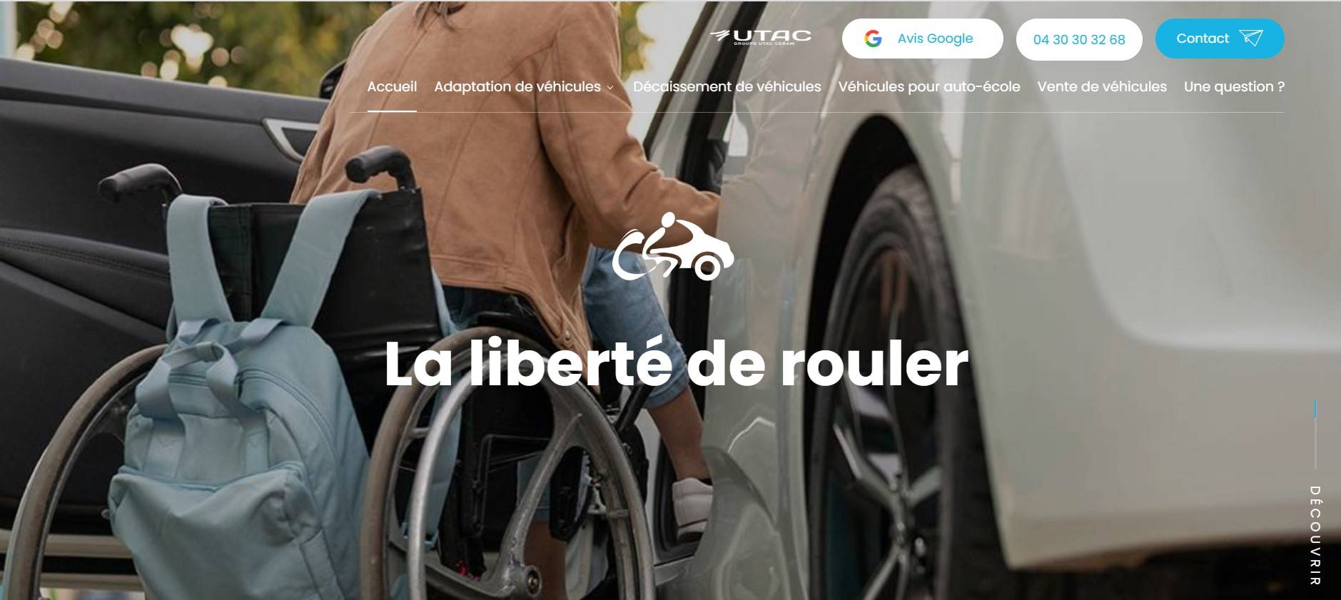 aménagement de véhicules PMR à St Etienne