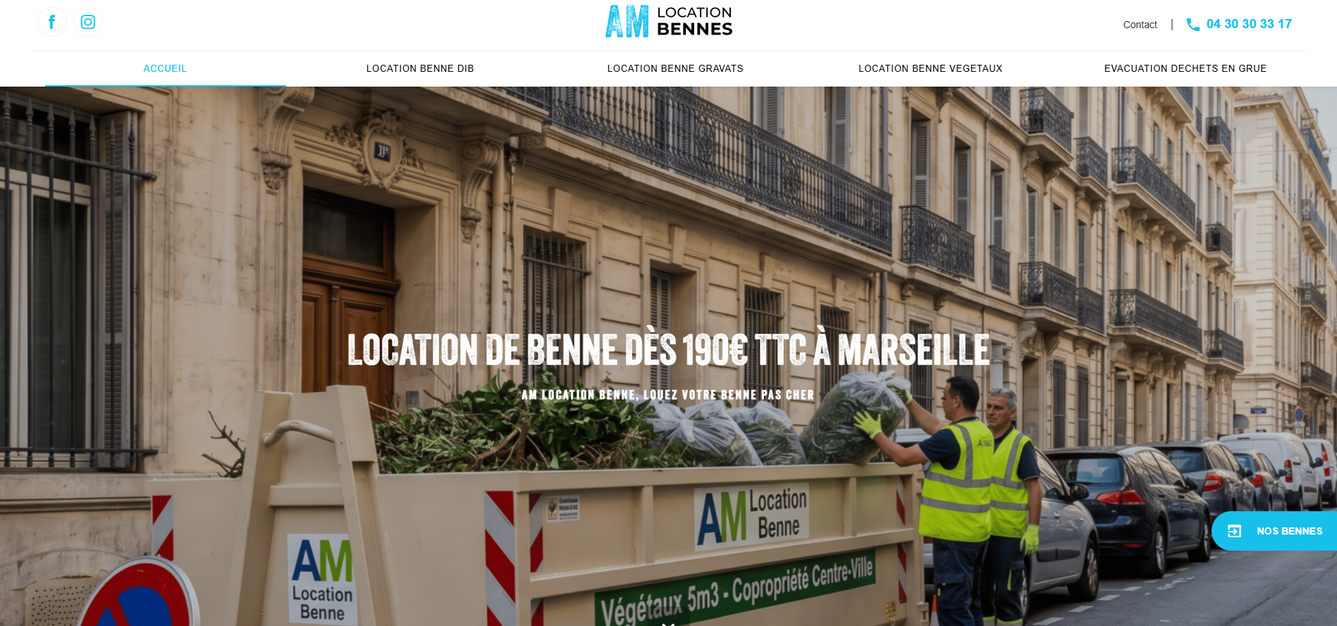 location de bennes à marseille 