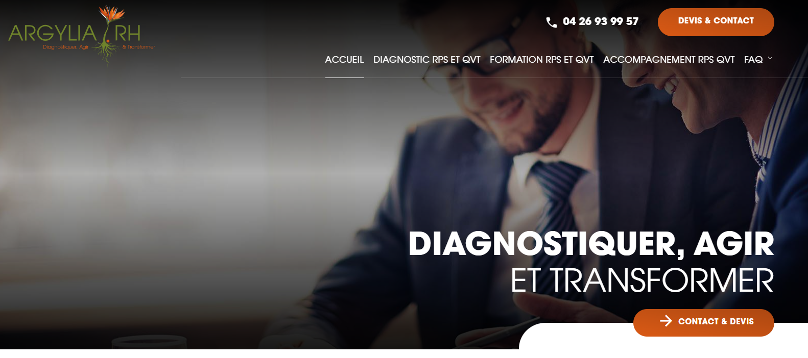 Diagnostic et analyse de risques psychosociaux et mesure de la qualité de vie au travail avec un outil IT innovant à Lyon : Argylia RH