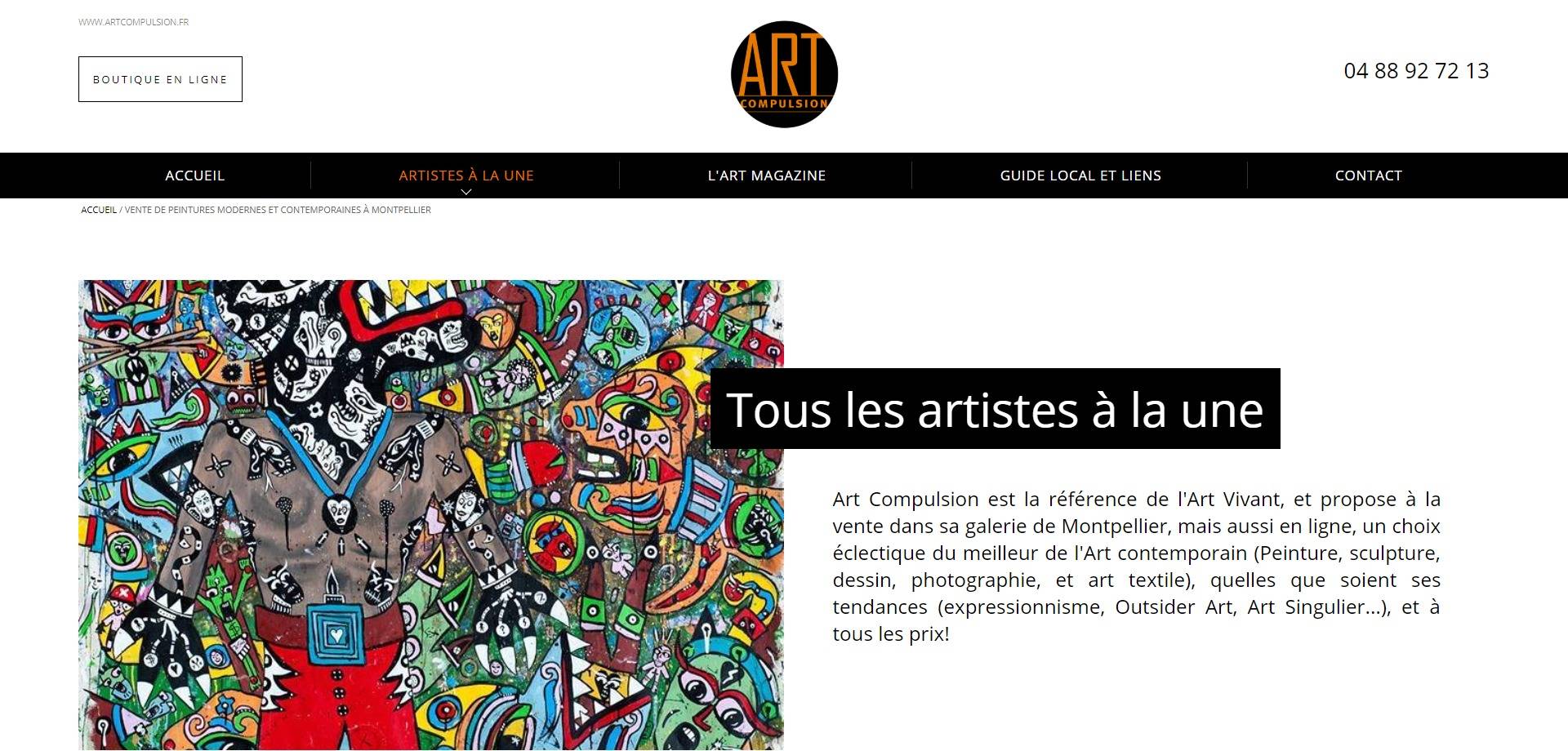 Où acheter une oeuvre d'artiste collage contemporain Paris 