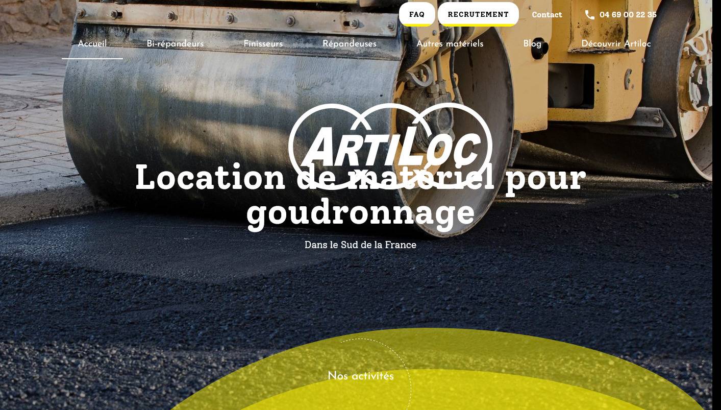 Où louer des engins de travaux publics en PACA ? - Artiloc