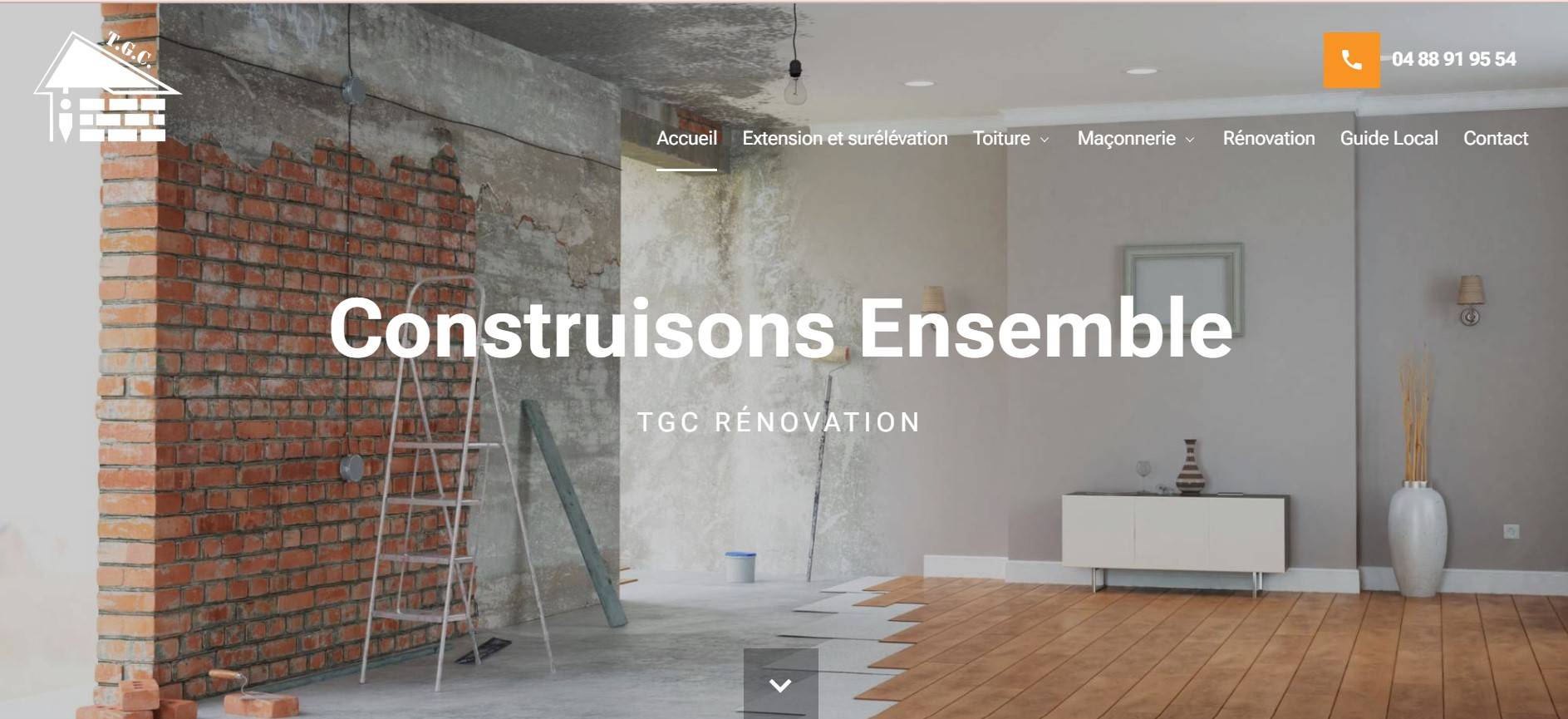 Extension et surélévation de maison en béton à Pertuis dans le Vaucluse - TGC