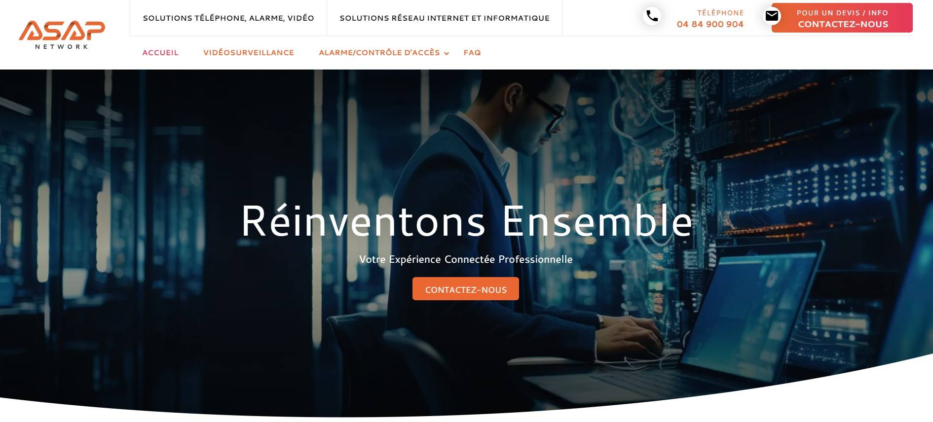  Installation de vidéosurveillance professionnelle avec caméras IP haute définition à Marseille pour sécuriser commerces, bureaux et établissements publics -Asap Network