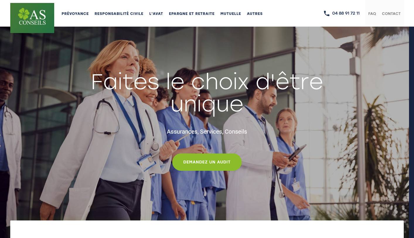 Trouver une assurance au meilleur prix pour un professionnel de santé à Avignon - AS Conseils