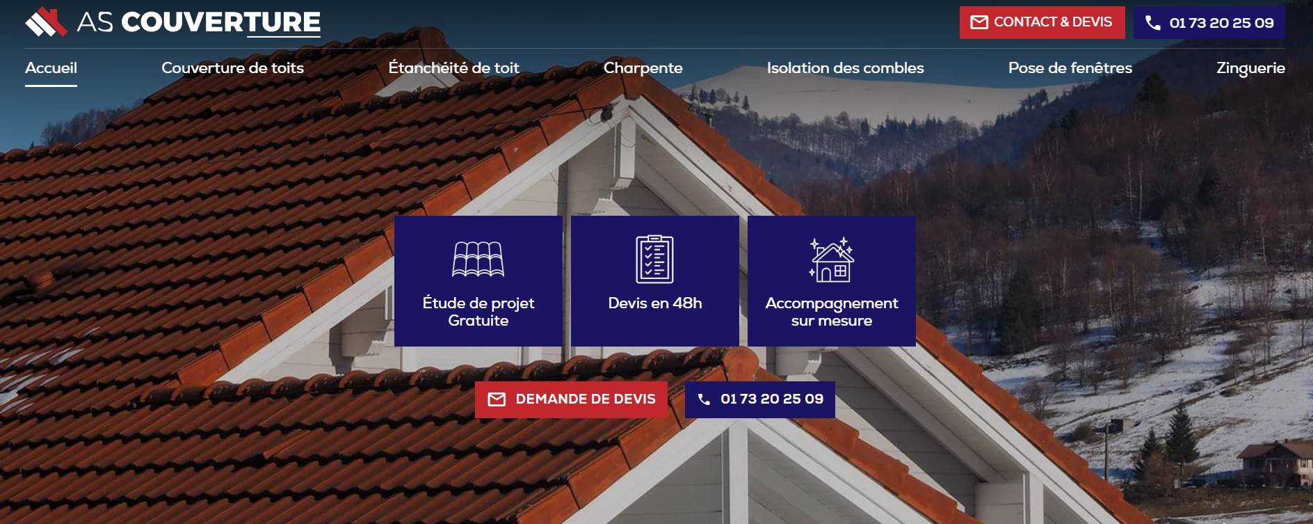 AS Couverture de toitures Val-de-Marne