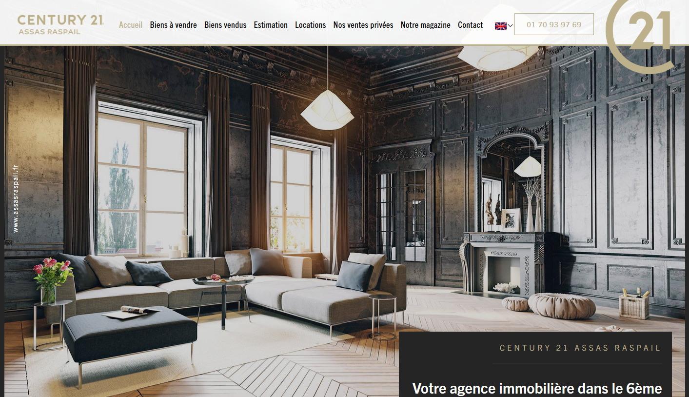  Acheter un appartement de 3 pièces dans le 6e arrondissement de Paris - Century 21 Paris 6 Luxury