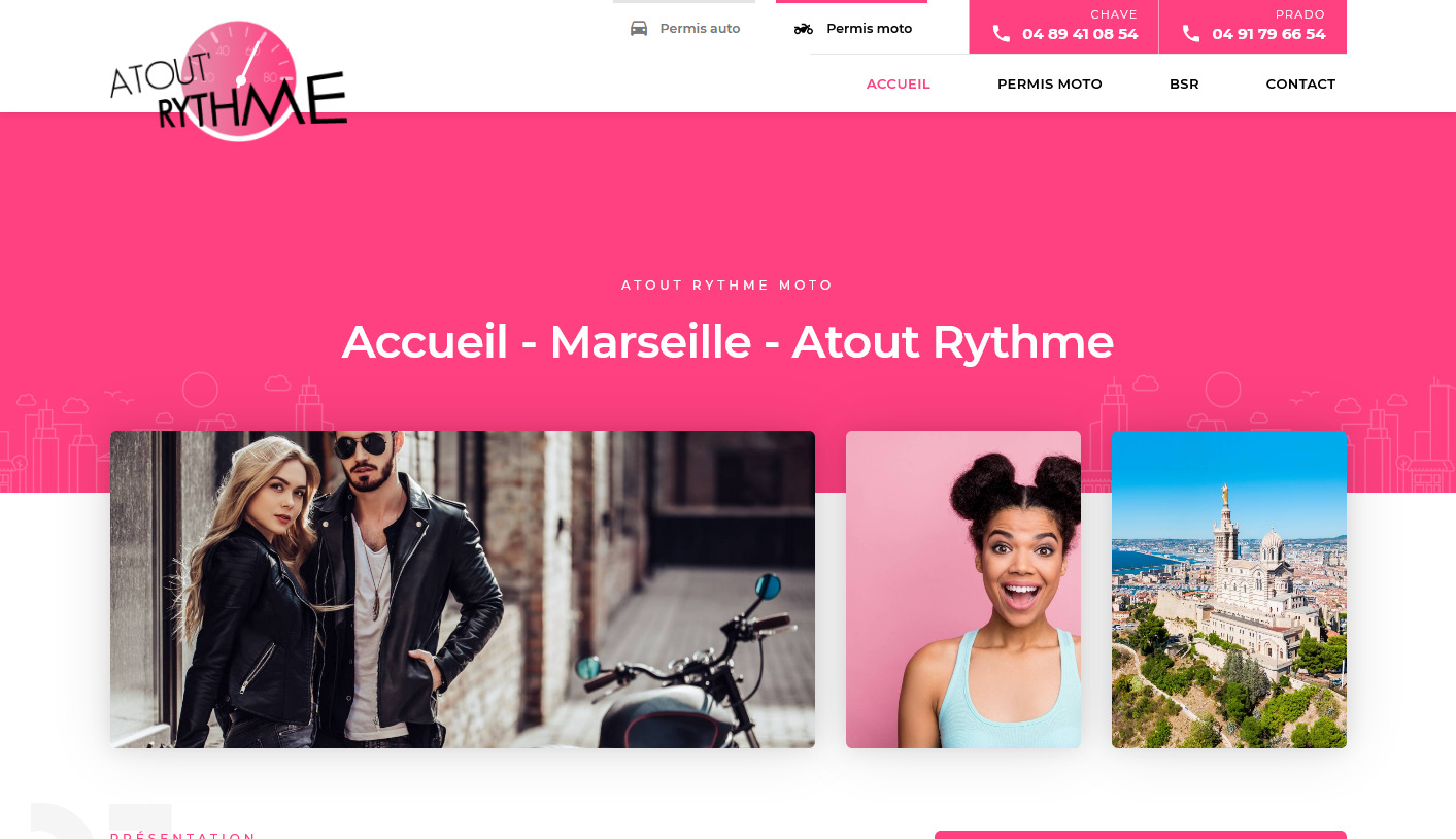Obtenir son permis moto à Marseille avec Atout Rythme