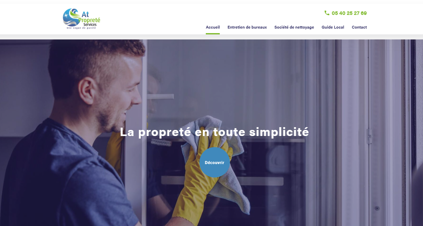 Entreprise de nettoyage près de Bordeaux